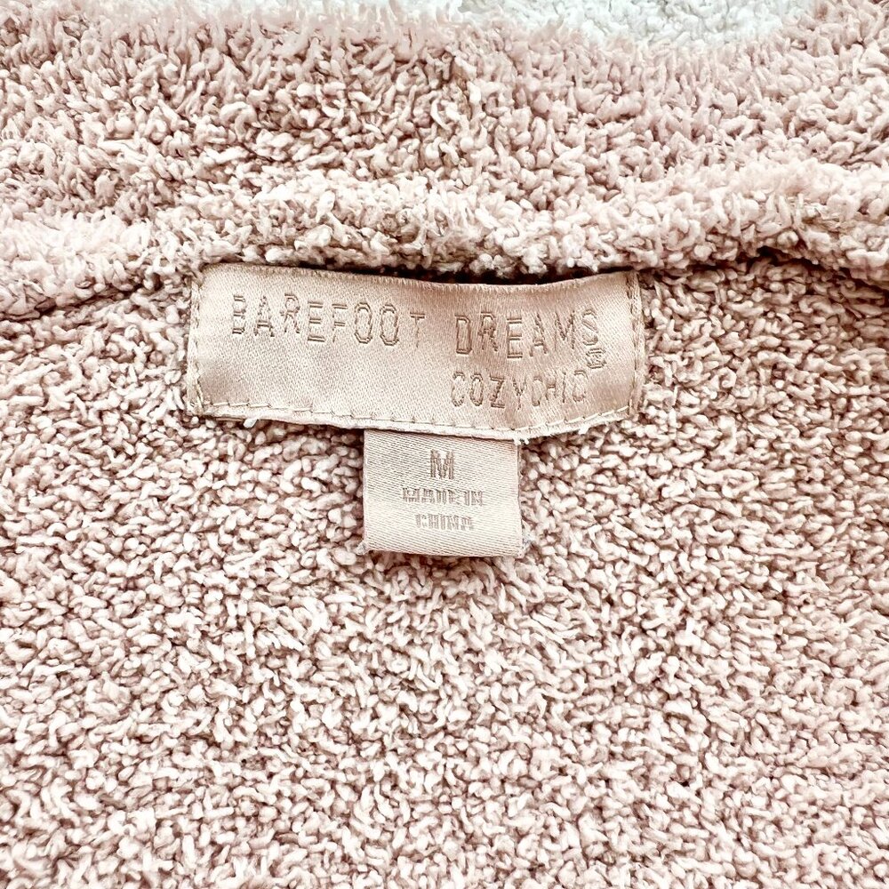 Barefoot Dreams CozyChic Long Weekend Mid-Length Colorblock Pocket Cardigan Sz M - Picture 11 of 13